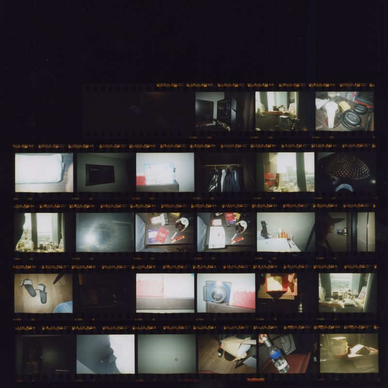 © Siu Bon Deacon Lui - M's disposable camera contact sheet