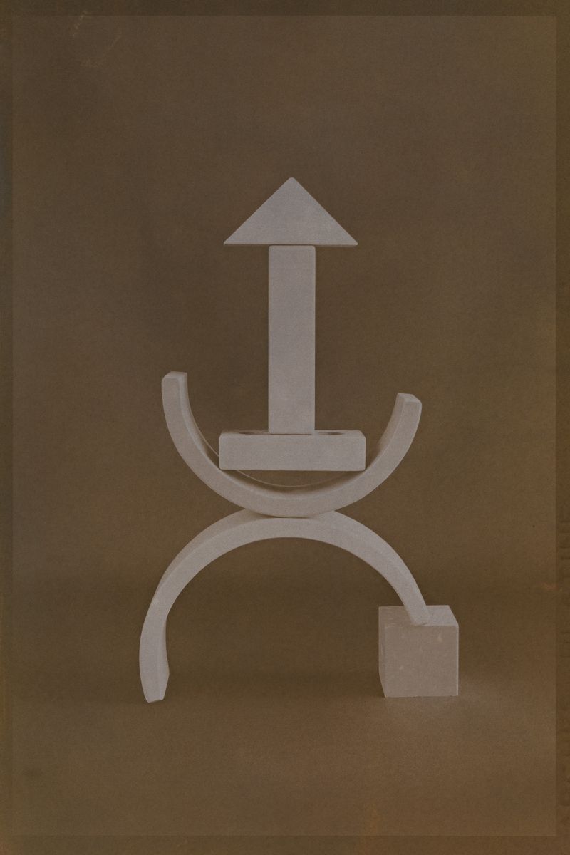 © Eleanor Oakes - Balancing Act (2), 2022. 9x13.5" Salted Paper Print made with Breastmilk.