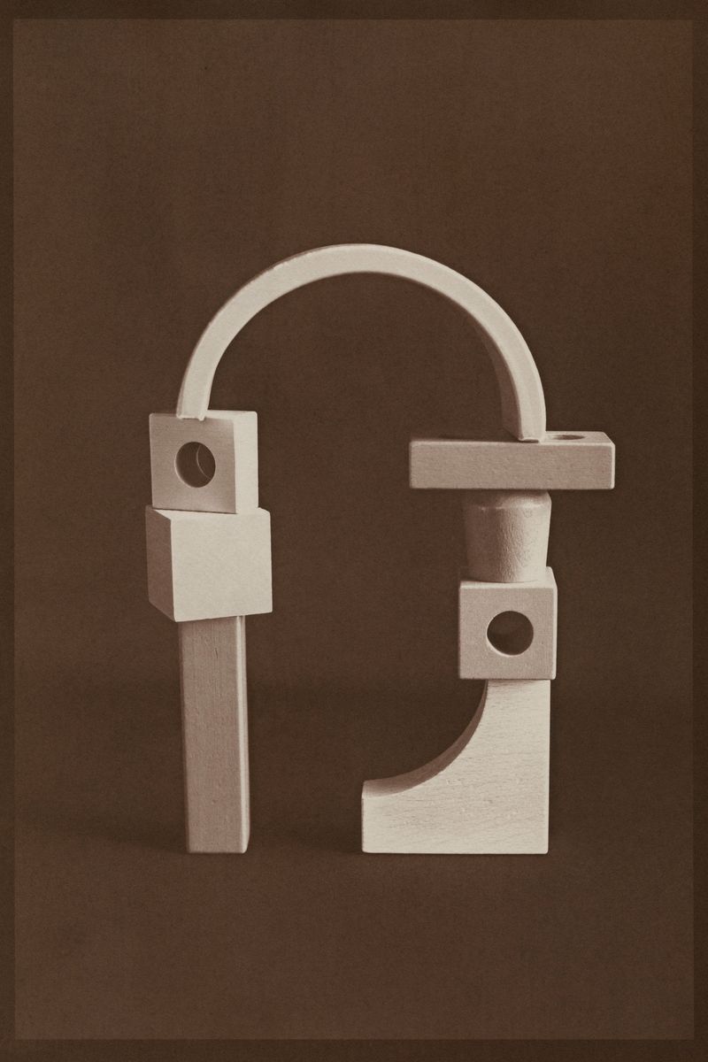 © Eleanor Oakes - Balancing Act (3), 2022. 9x13.5" Salted Paper Print made with Breastmilk.