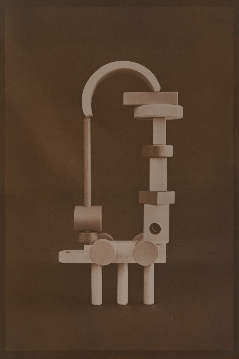 © Eleanor Oakes - Balancing Act (6), 2022. 9x13.5" Salted Paper Print made with Breastmilk.