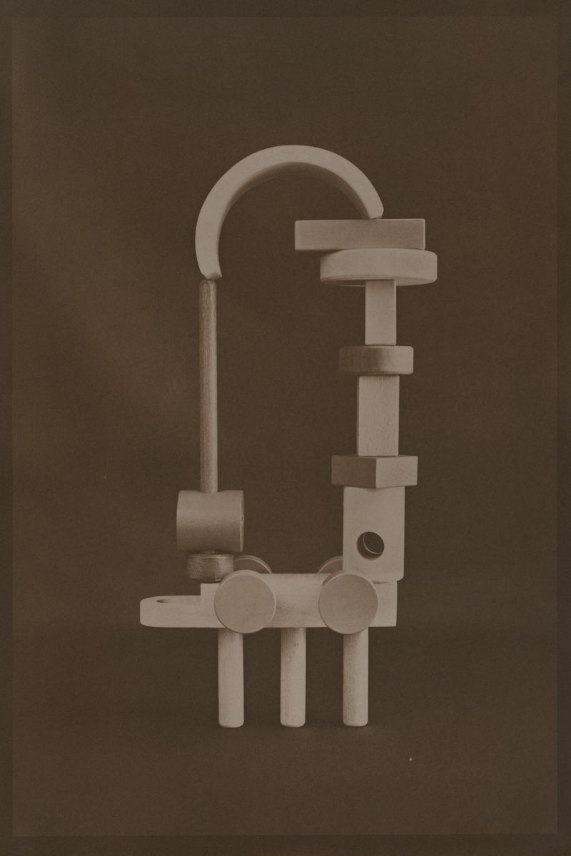 © Eleanor Oakes - Balancing Act (6), 2022. 9x13.5" Salted Paper Print made with Breastmilk.