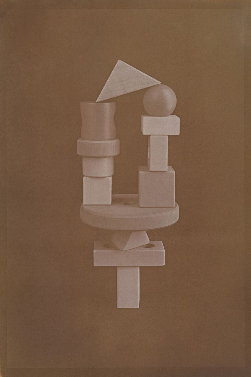 © Eleanor Oakes - Balancing Act (1), 2022. 9x13.5" Salted Paper Print made with Breastmilk.