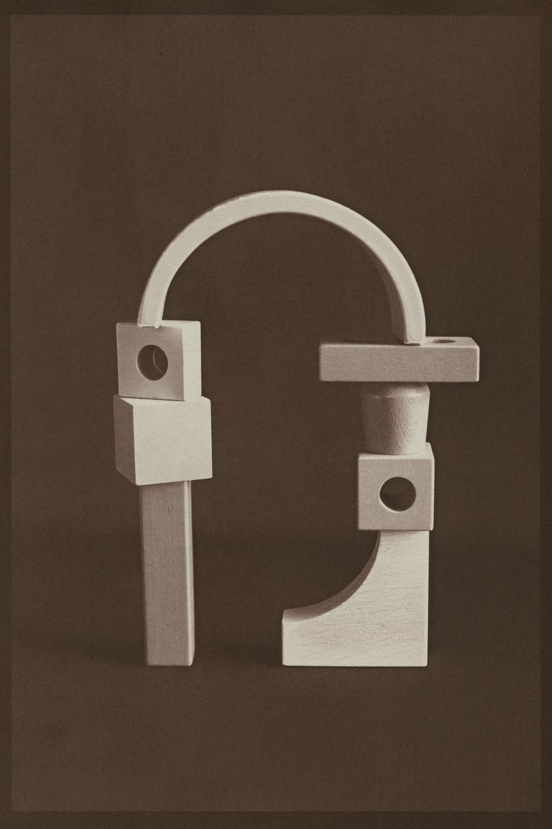 © Eleanor Oakes - Balancing Act (3), 2022. 9x13.5" Salted Paper Print made with Breastmilk.