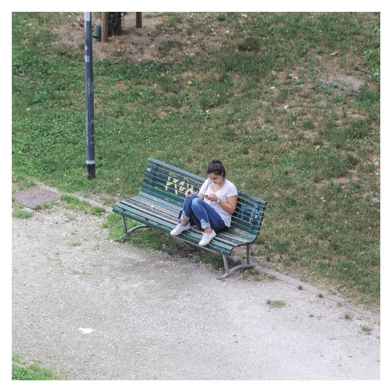 © Matteo Garzonio - Image from the Rear Window (the bench) photography project