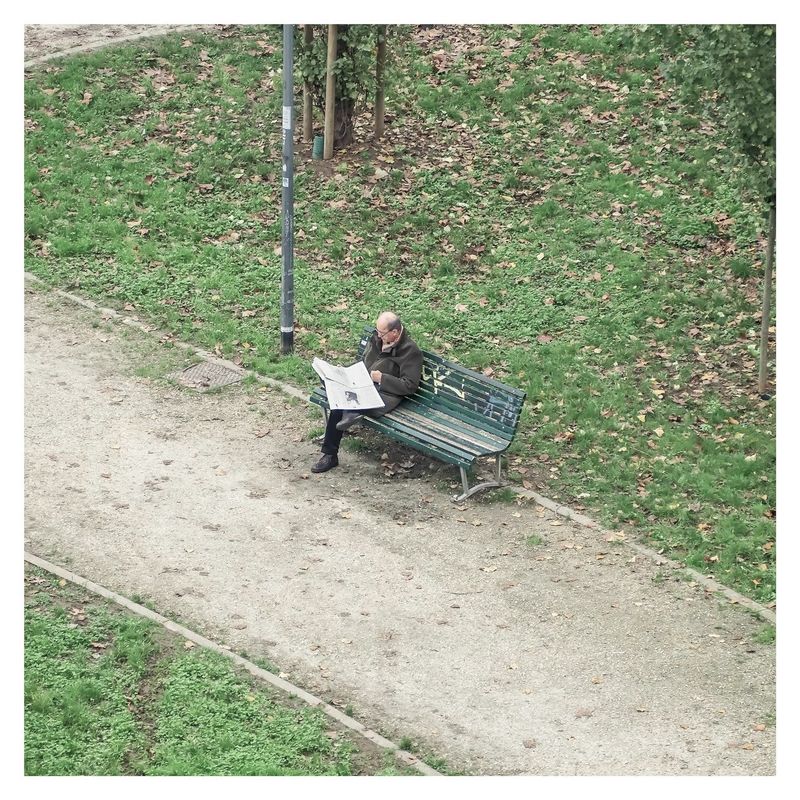 © Matteo Garzonio - Image from the Rear Window (the bench) photography project