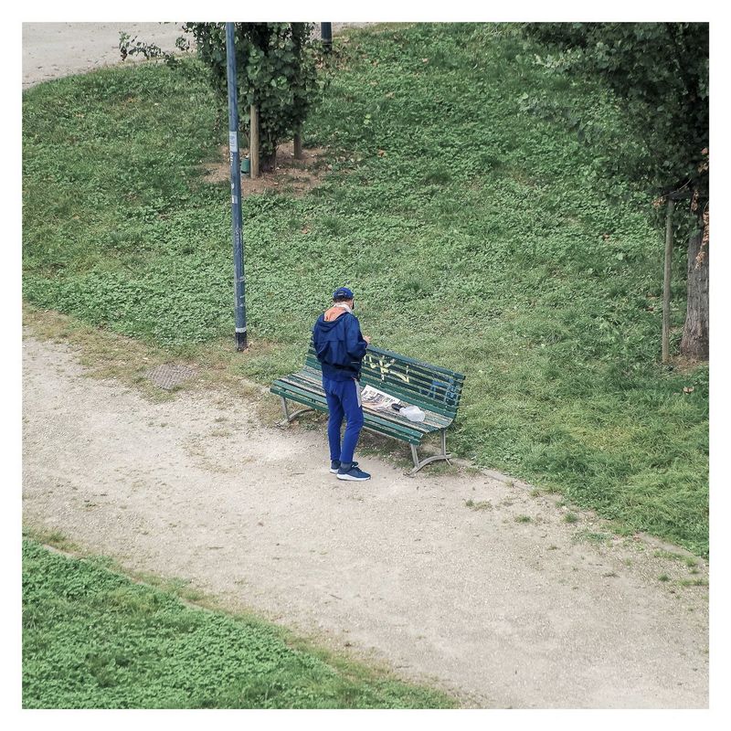 © Matteo Garzonio - Image from the Rear Window (the bench) photography project