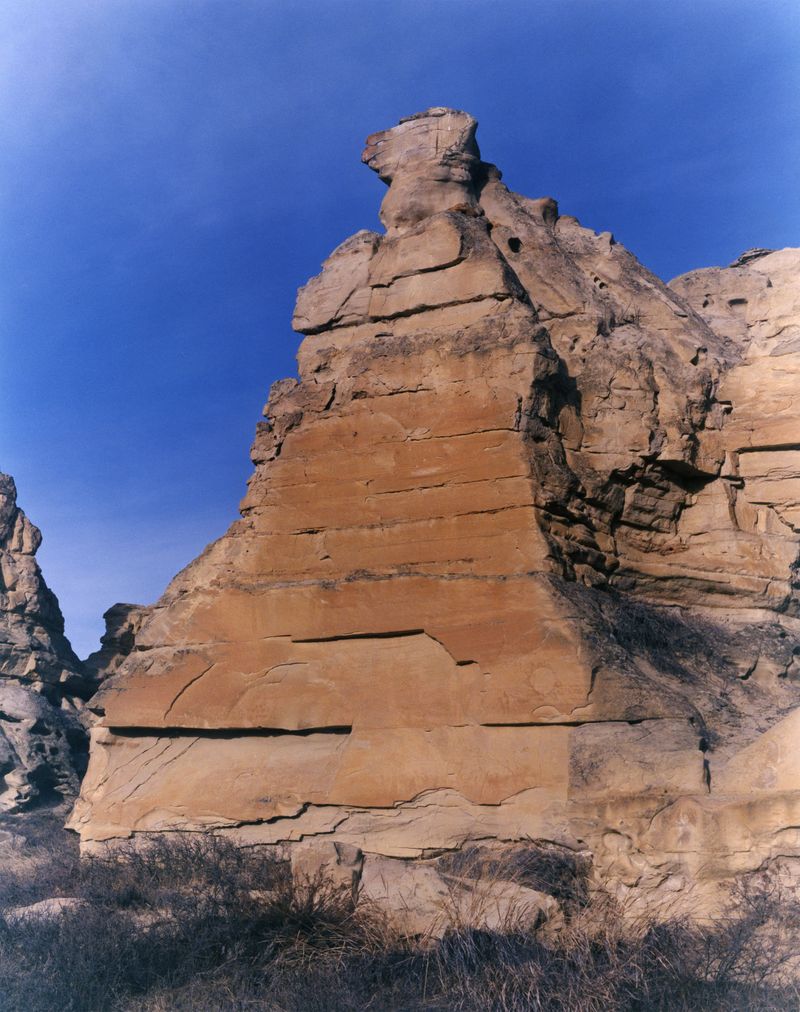 © Teo Becher - The sun, Writing-on-Stone Provincial Park