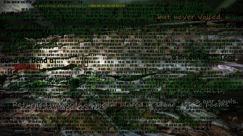 © Neil Berkowitz - "Walking the Ravine" (2021) Multilayer photographic archival pigment print