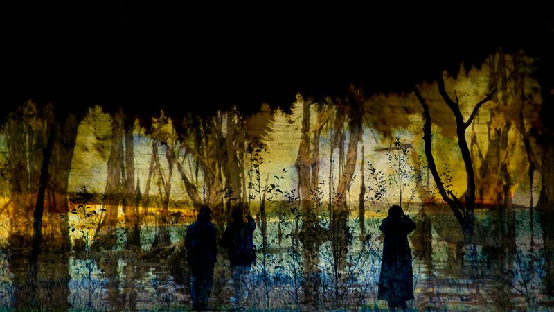 © Neil Berkowitz - "Ode to Public Lands #9" (2021) Multilayer photographic archival pigment print