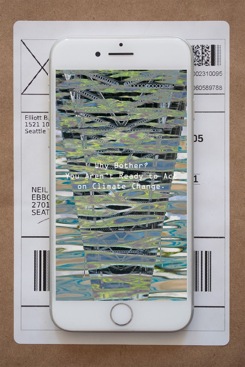 © Neil Berkowitz - "What's New in the Fight to Save the Planet?" Detail of "Why Ask Me?", R2C1