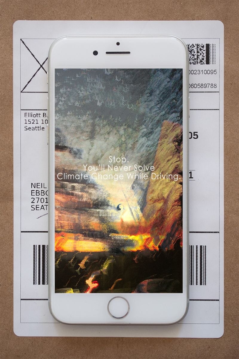 © Neil Berkowitz - "How Many New Electric Cars Will We Need?" Detail of "Why Ask Me?", R1C3