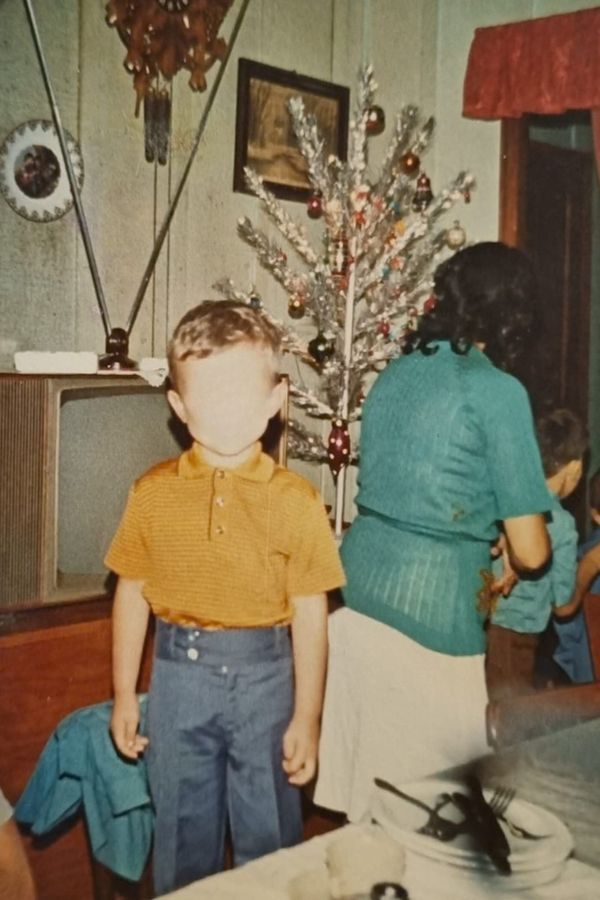 © Ana Carolina Fraga - "Boy", Digitally altered family archive photo.