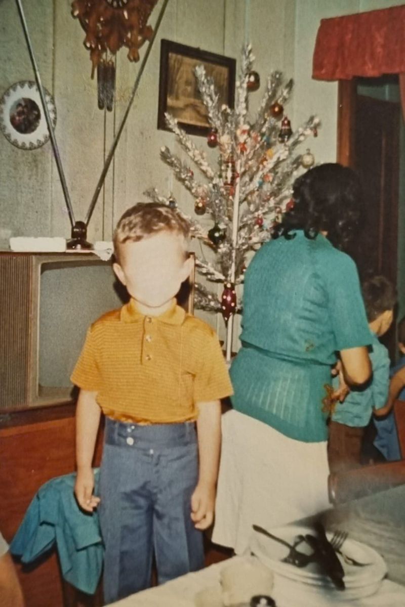 © Ana Carolina Fraga - "Boy", Digitally altered family archive photo.