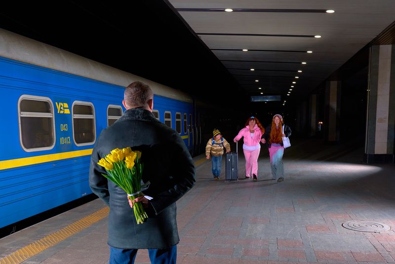 © Julie Poly - Image from the Ukrzaliznytsia 2025 photography project