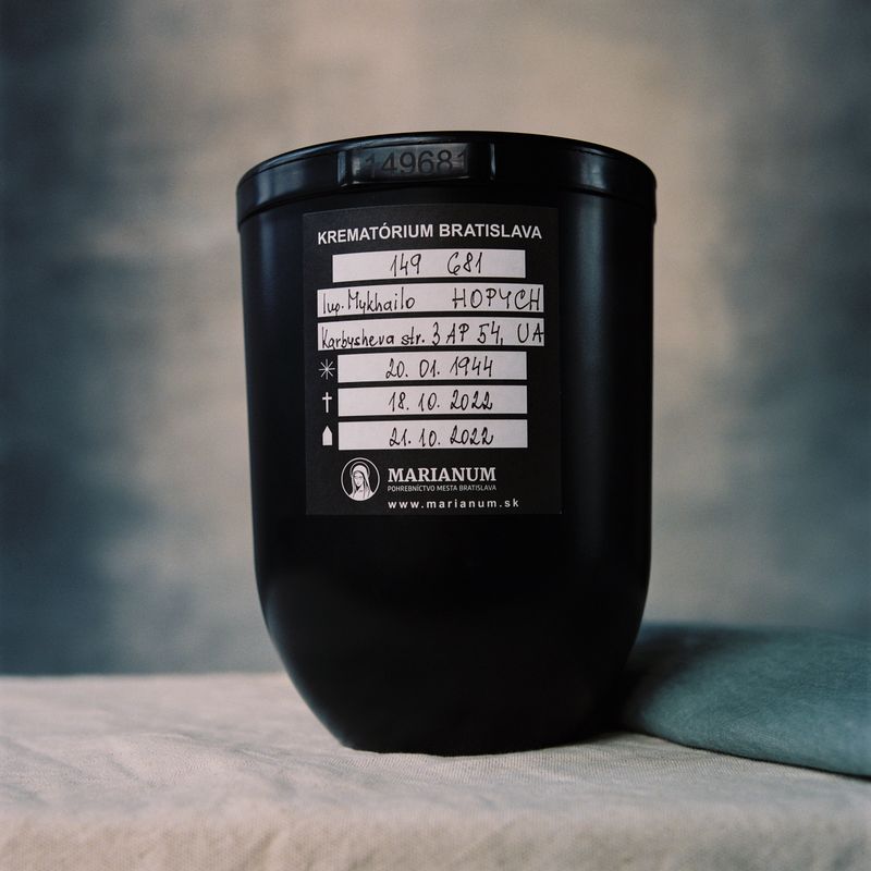 © Maryna Syrovatka - It was Mykhailo’s first trip out of the country. He died two months later.