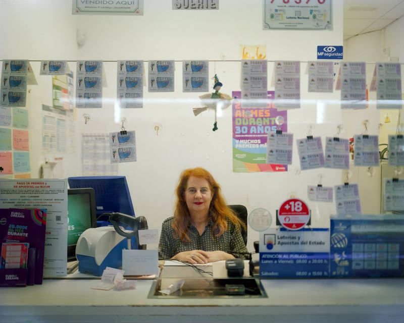 © Dawn Kim - Lottery salesperson, Tenerife Airport, Spain, 2024