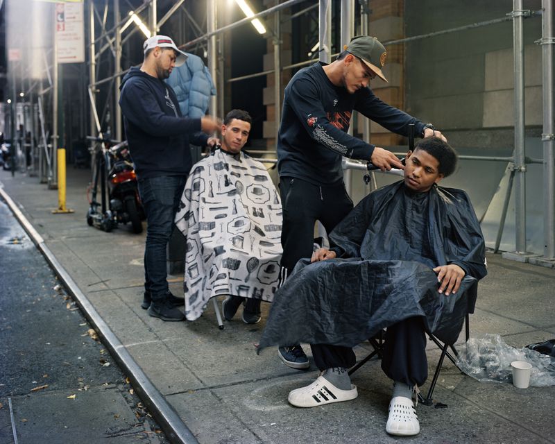 © Dawn Kim - Barbers, Midtown, New York City, 2023