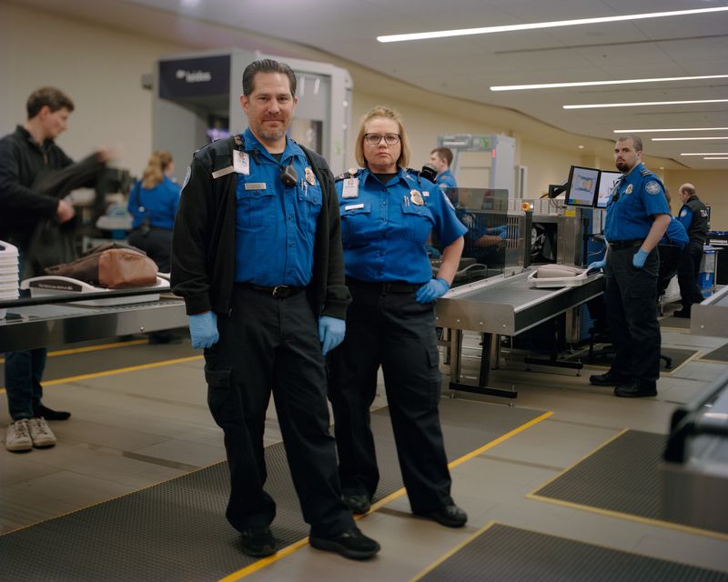 © Dawn Kim - TSA at the Northwest Arkansas National Airport, Highfill Arkansas, 2024