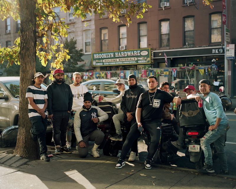 © Dawn Kim - Delivery boys on 5th ave. Brooklyn, New York, 2023