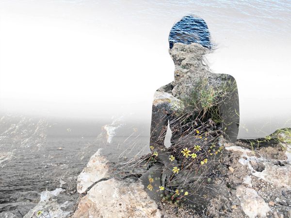 © Laurene Praget - 1 - Self-portrait (FR), Mediterranean Sea (Andalucía, España)