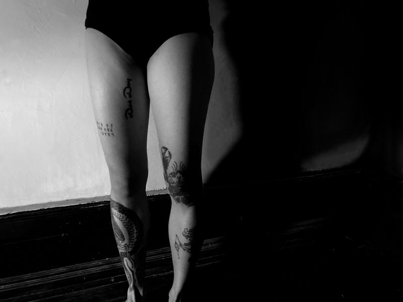 © Laurene Praget - Image from the Entre las curvas de las montañas, la piel photography project