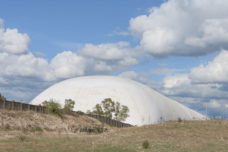 © Giulia Arantxa Novelli - CO2 energy storage plant, industrial area. Ottana, 2024.