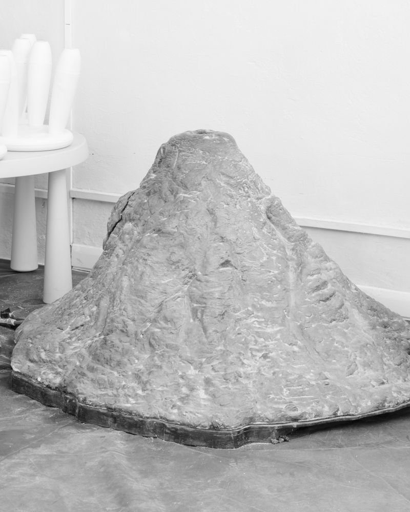 © Gaia Maggio - Volcano’s model used for workshops, Museum of Natural History of the University of Pisa.