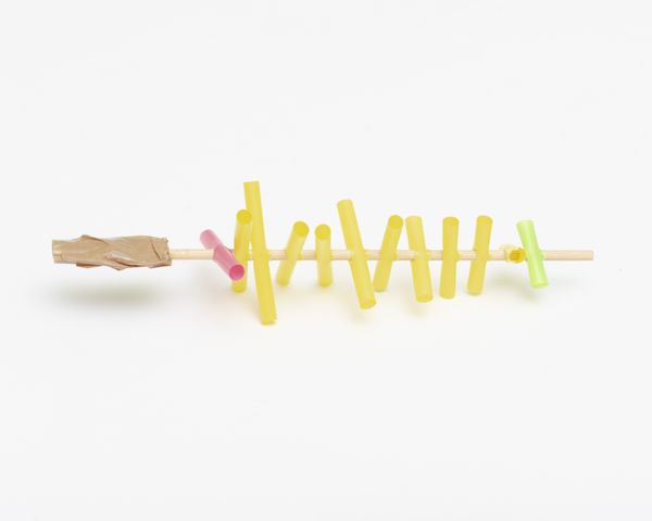 © Gaia Maggio - DNA model constructed from recycled materials, IstitutoComprensivo S. Quasimodo, Crispano, Naples.