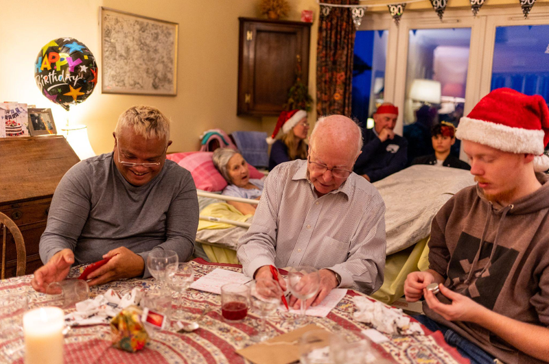© Sophia Nasif - Christmas day - time for a family quiz! We made sure to include my grandmother in a team.