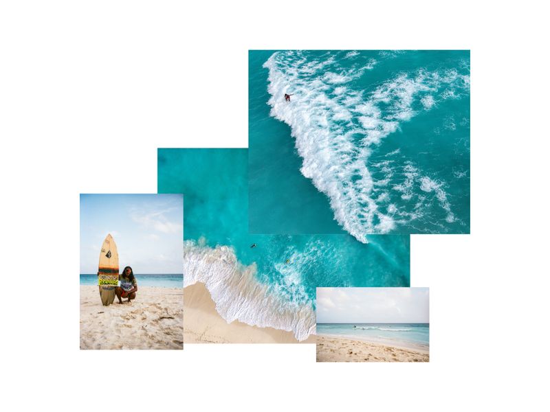 © Sophia Nasif - Ghazeel and his fellow surfers are struggling to maintain their routines with the changes to the waves.