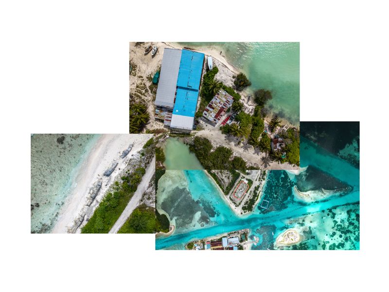 © Sophia Nasif - New geometry is being carved into the shores, by both nature and man.