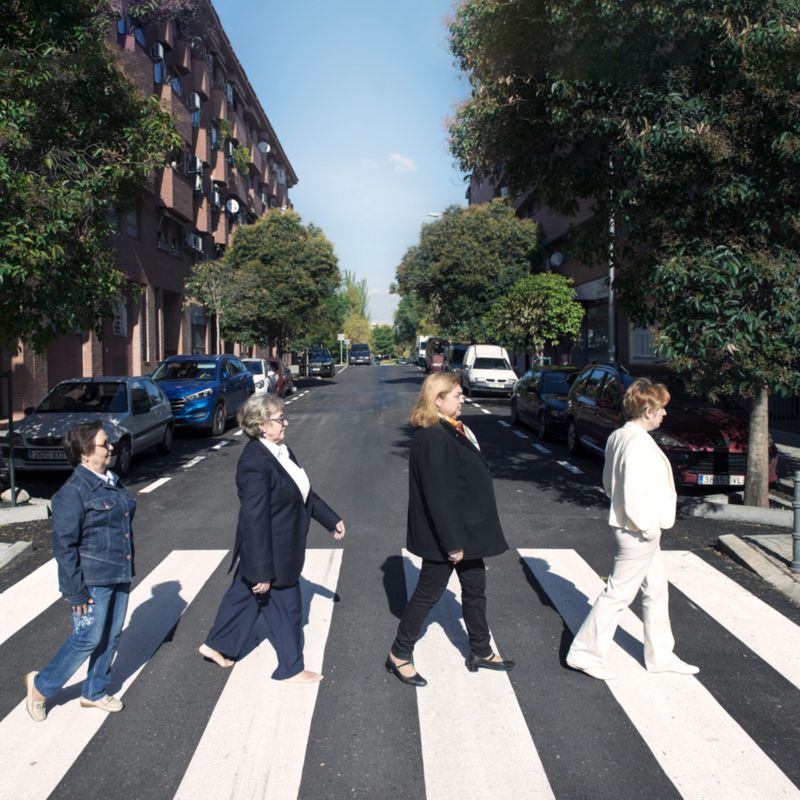 © Ana Amado - The Beatles album “Abbey Road” cover. 1969.