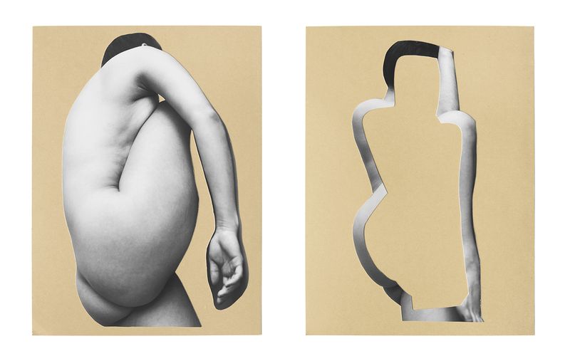 © Hanneke van Leeuwen - From the series Coral. Titled: Ode (part of serie of 7) Cutout on paper. 2020