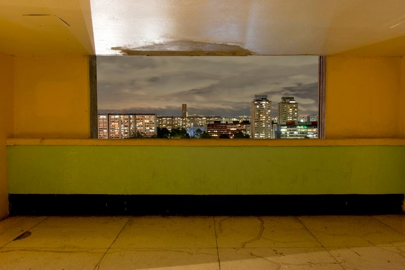 © Adam Wiseman - Image from the Windows of Tlatelolco photography project