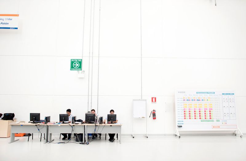 © Adam Wiseman - Image from the Factory Walls photography project