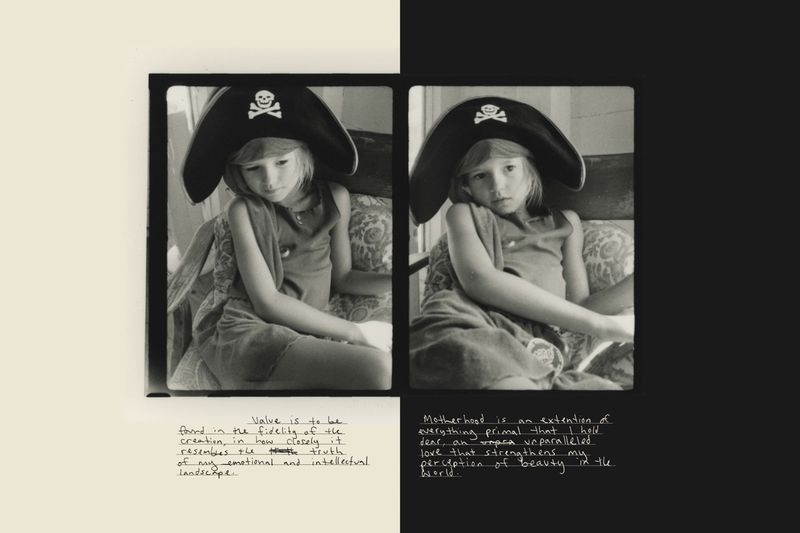 © Herlinde Raeman - Image from the the mom/artist notebook, pt.I (project) photography project