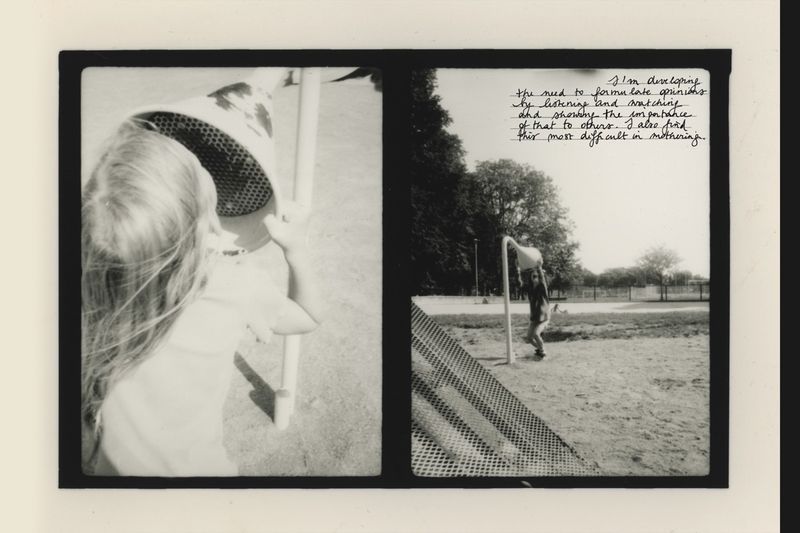 © Herlinde Raeman - Image from the the mom/artist notebook, pt.I (project) photography project