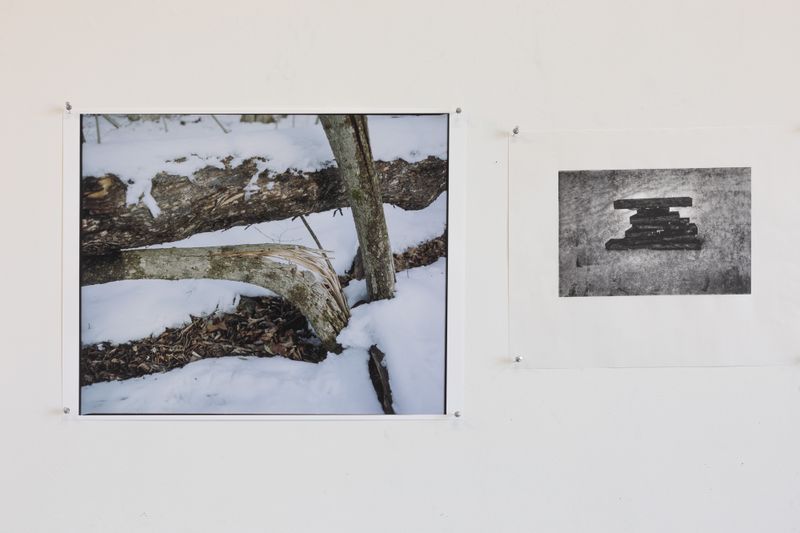 © Hai Zhang - Untitled from Monologue series, photograph and photogravure print