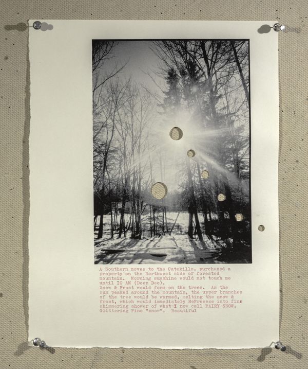 © Hai Zhang - Untitled from Monologue series, text from community member's submission,9x11.5 inches