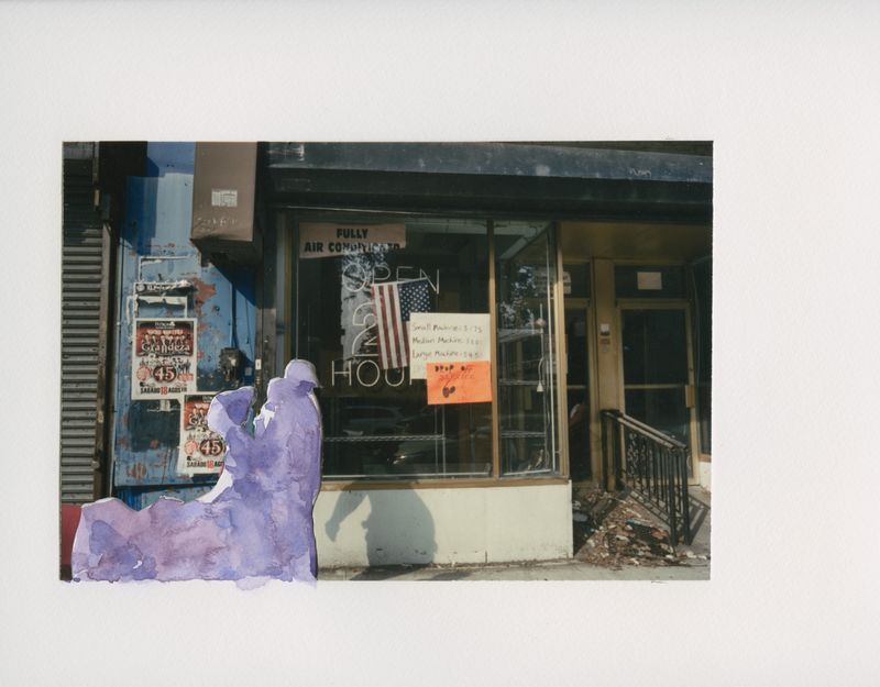 © Hai Zhang - Untitled, Mixed media, photograph and watercolor, Dec 2021