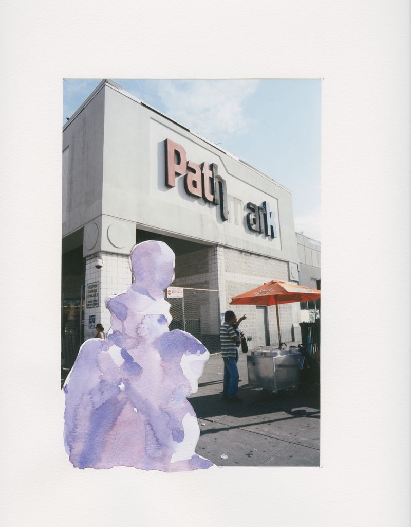© Hai Zhang - Untitled, Mixed media, photograph and watercolor, Dec 2021