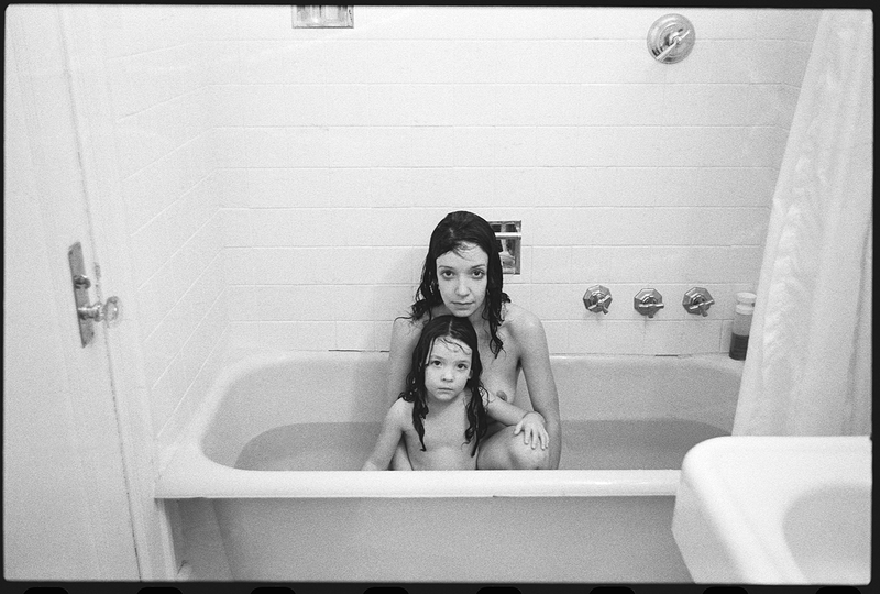 © Isabel Barton - Bathtub Series #3, Self Portrait with Mariana - Lake Placid, NY / 1974