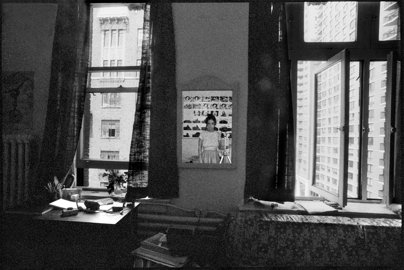 © Isabel Barton - Self Portrait in Mirror - Waverly Place Loft, Manhattan / 1976