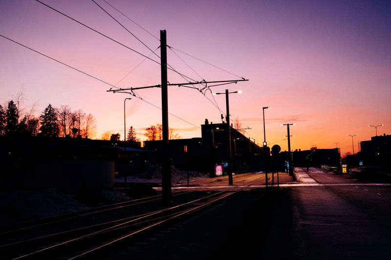© Emine Gozde Sevim - Untitled from series, Sininen Hetki, 2026. (Dusk at the suburbs).