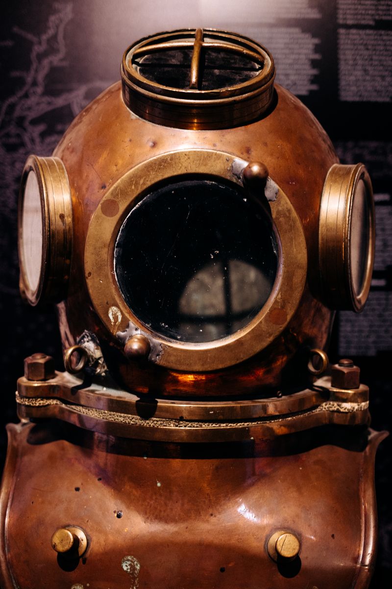 © Emine Gozde Sevim - Untitled from the series, Sininen Hetki, 2025. (Maritime artifact, Suomenlinna island)