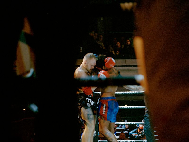 © Lidewij Mulder - Joseph and his opponent, Queens, New York City, 2024