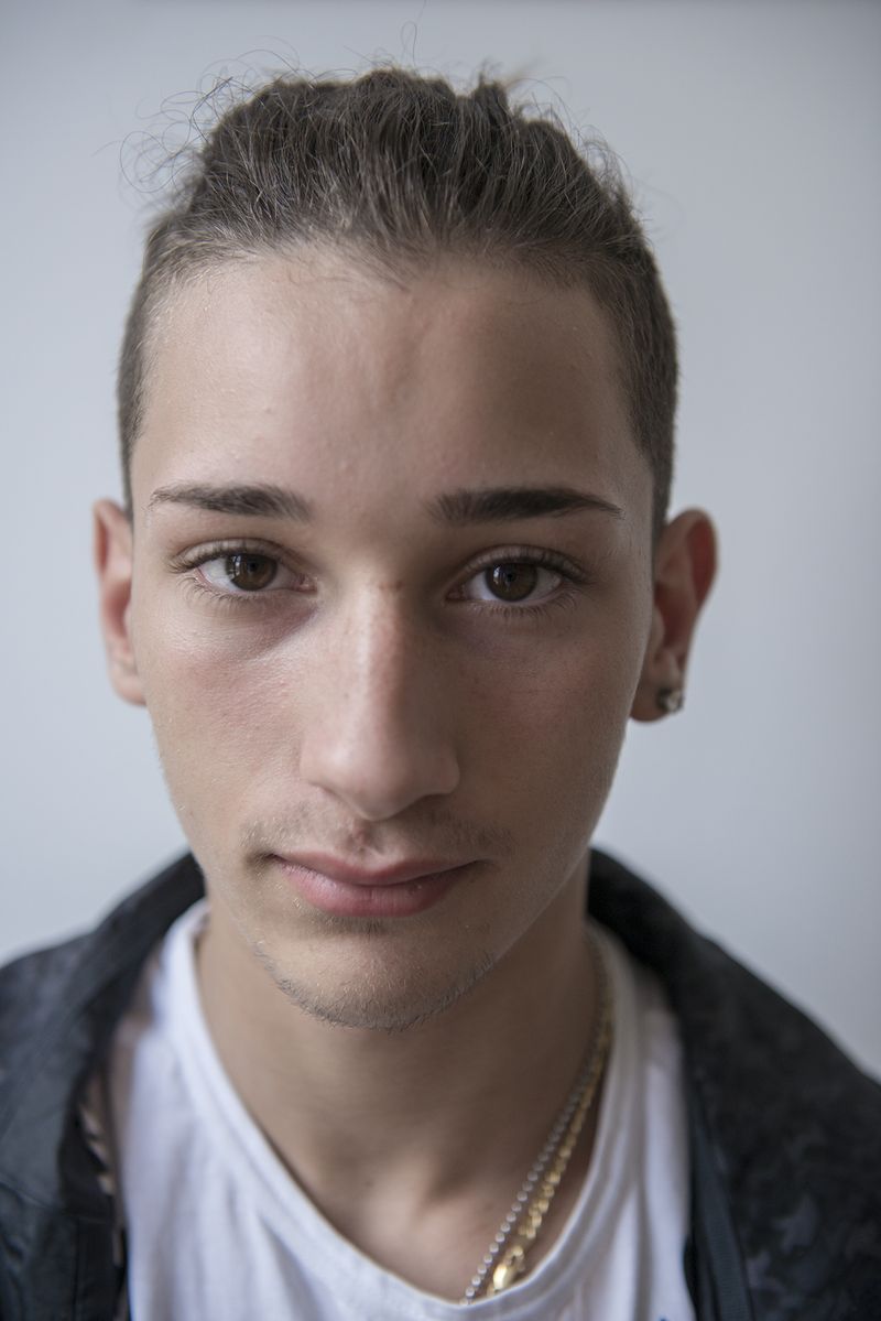 © Michela Benaglia - Michele, 15. In 2015 / 2016 he was a student of the Second Opportunity School in Milan, Barona district.