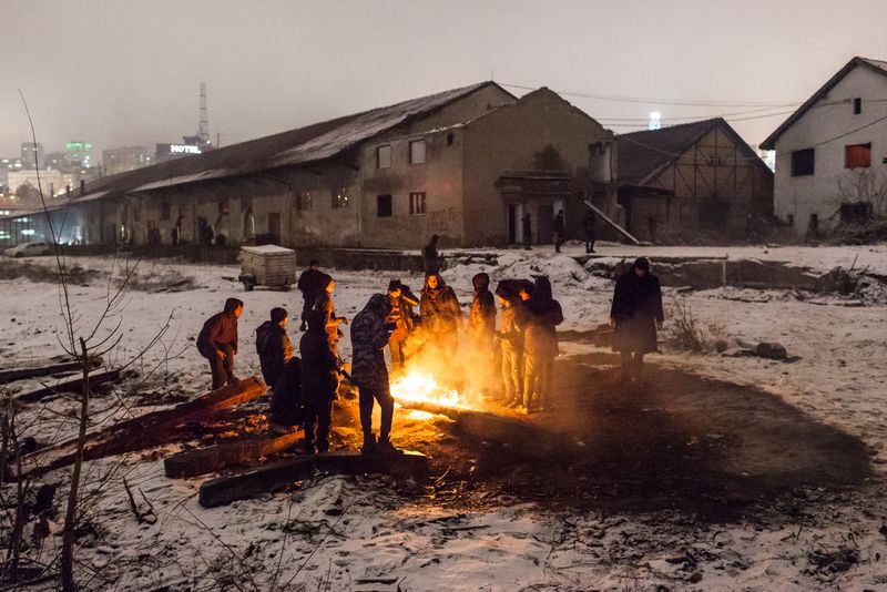 © Vincenzo Montefinese - Image from the Stuck in Serbia photography project