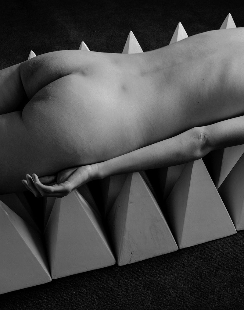 © Jin Li - This image and experience are trying to show a relationship between body and objects.