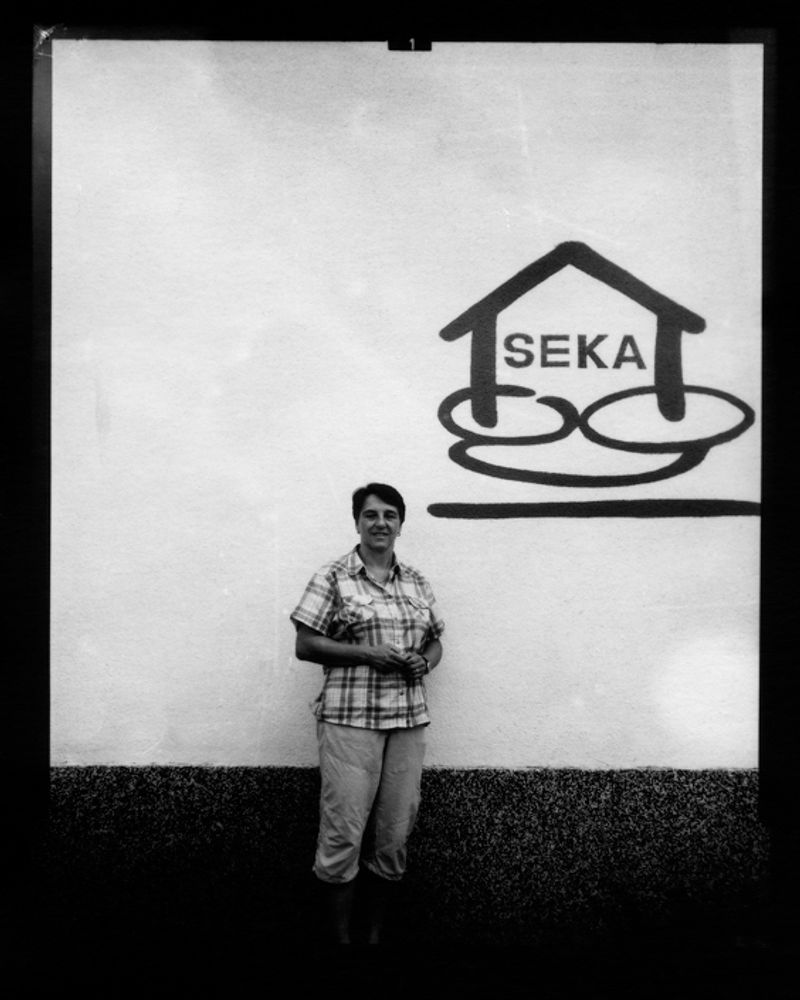 © Pierre Adrien Brazzini - Image from the Women on the front line photography project